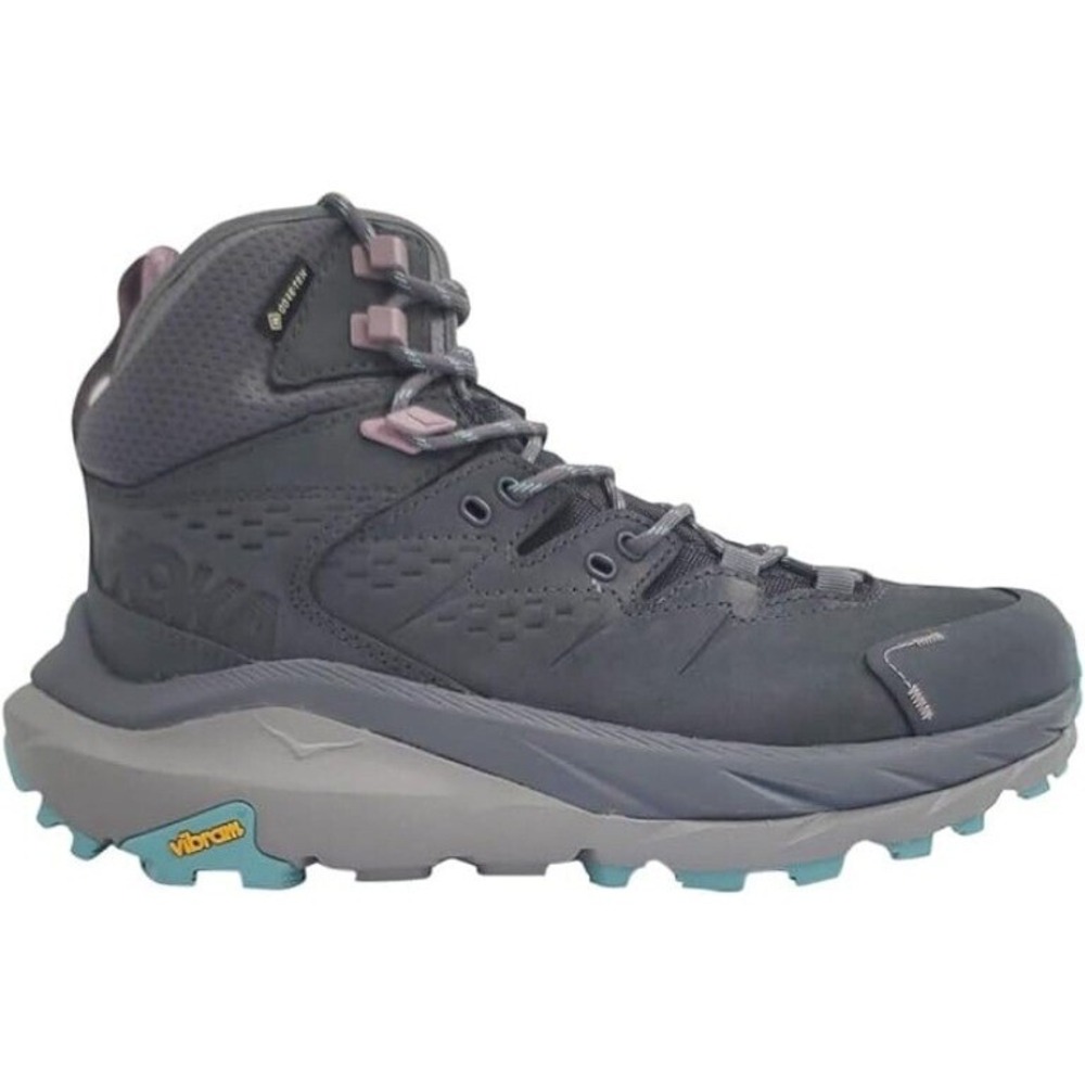 HOKA ONE ONE Women's Kaha 2 GTX Hiking Boots, Grey, Size 9B - Picture 3 of 6